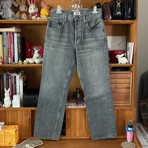 CLOSET CLOSING! Agolde Ripley high rise straight jeans